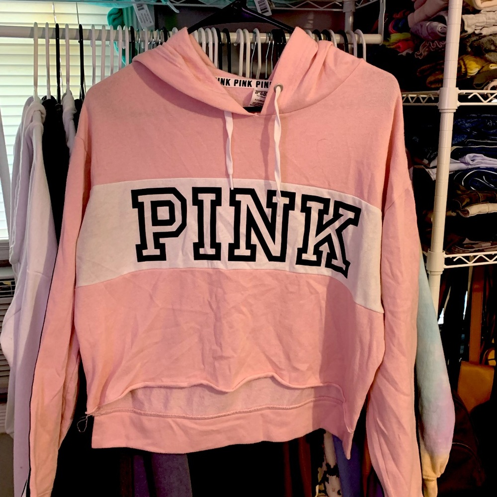 PINK sweatshirt, light pink, light fit - Picture 1 of 1